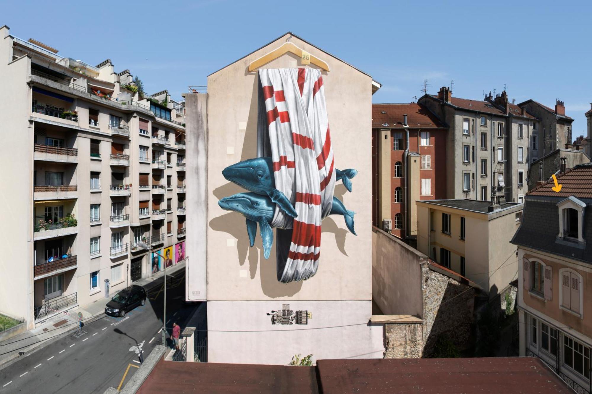 Les Baleines - Hypercentre 2 Chambres Avec Garage Et Clim - Air Conditioning 格勒诺布尔 外观 照片