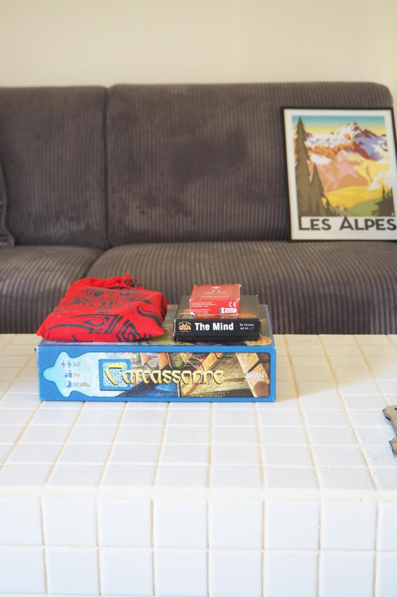 Les Baleines - Hypercentre 2 Chambres Avec Garage Et Clim - Air Conditioning 格勒诺布尔 外观 照片